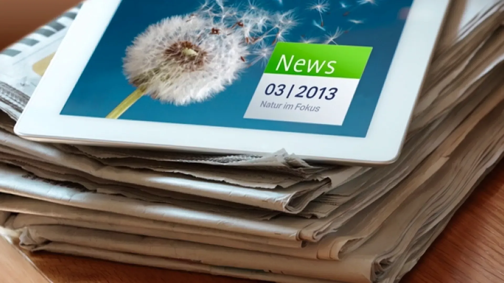 Insights 2013 | Newsletter auf dem Tablet