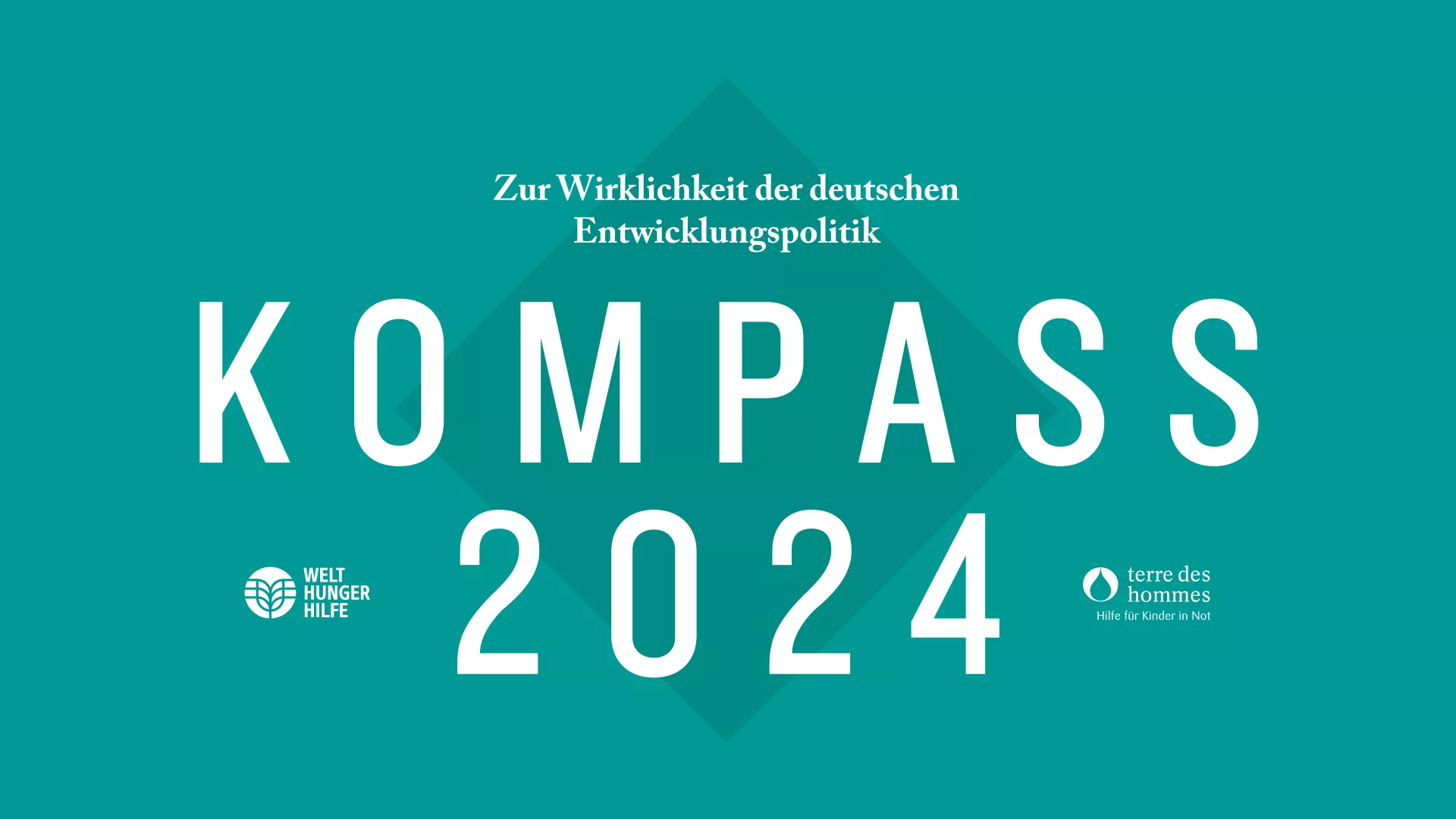 Welthungerhilfe | Publikation Kompass, Schriftzug 2024